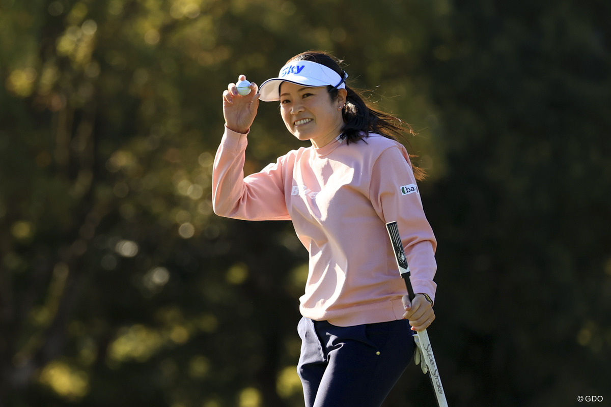 仲宗根澄香が強風攻略して後半組唯一アンダーパー リアクションは…「すご～い！（笑）」