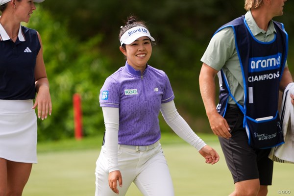 2026年 アラムコ選手権 初日 山下美夢有 開幕までに27ホール回ってコースをチェックした