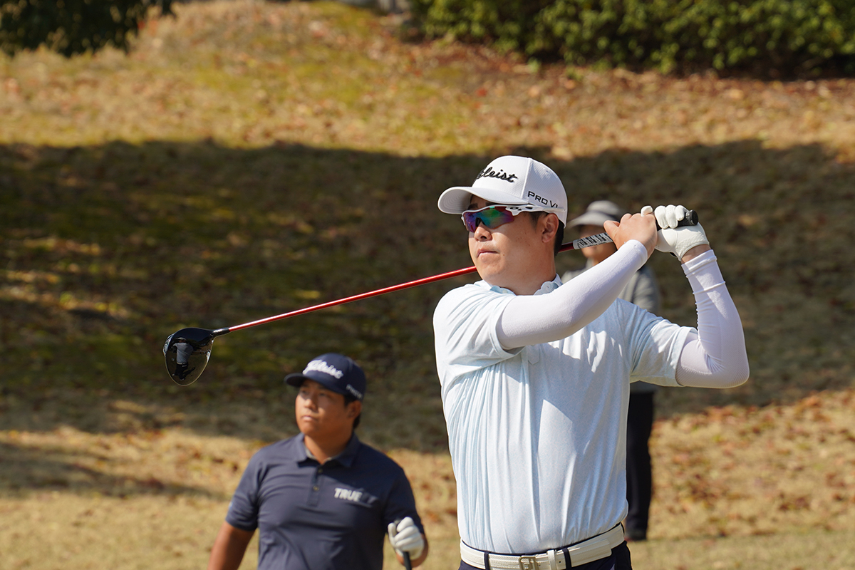レギュラー開幕戦の切符も手にした（提供：JGTO） 2026年 Novil Cup 最終日 大内智文