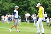 2011年 日医工女子オープンゴルフトーナメント 最終日 上原彩子＆宋ボベ