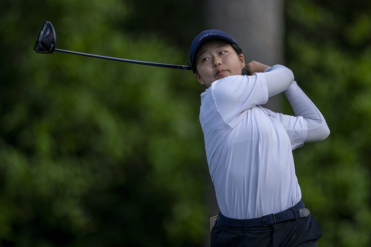 廣吉優梨菜はオーガスタの最終日に「73」（提供：ANWA Images） 2026年 オーガスタナショナル女子アマ 最終日 廣吉優梨菜