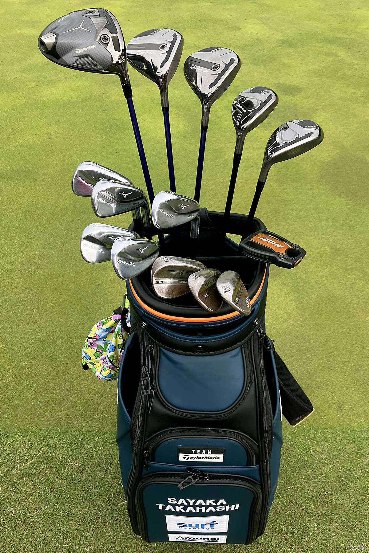 高橋彩華クラブセッティング