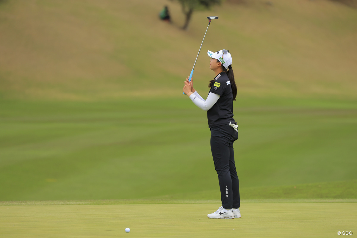 「16番だけだったかな…」 菅楓華は終盤の痛恨トリプルボギーで散る