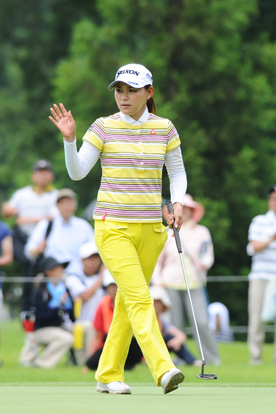 画像詳細 2011年 日医工女子オープンゴルフトーナメント 最終日 横峯