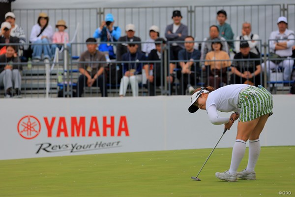 2026年 ヤマハレディースオープン葛城 最終日 仲村果乃 2.5mのバーディを決めきれず敗れた