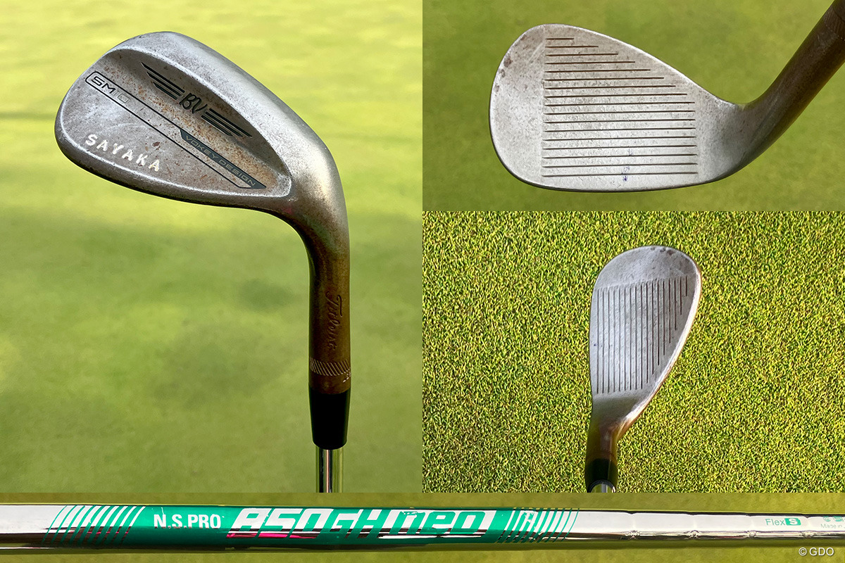 シャフトは58度のみ「NSプロ 850GH neo」が挿さる 2026年 ヤマハレディースオープン葛城 4日目 高橋彩華のウェッジ