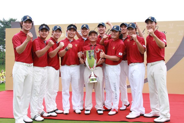 2011年 韓日プロゴルフ対抗戦 ミリオンヤードカップ 最終日 韓国チーム 地元開催で昨年の雪辱を晴らした韓国チーム