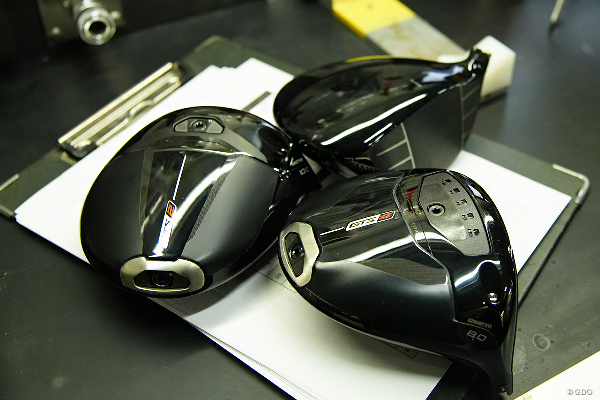 タイトリスト「GTS」ドライバーを男子ツアーで発見 「GTS2」が人気？