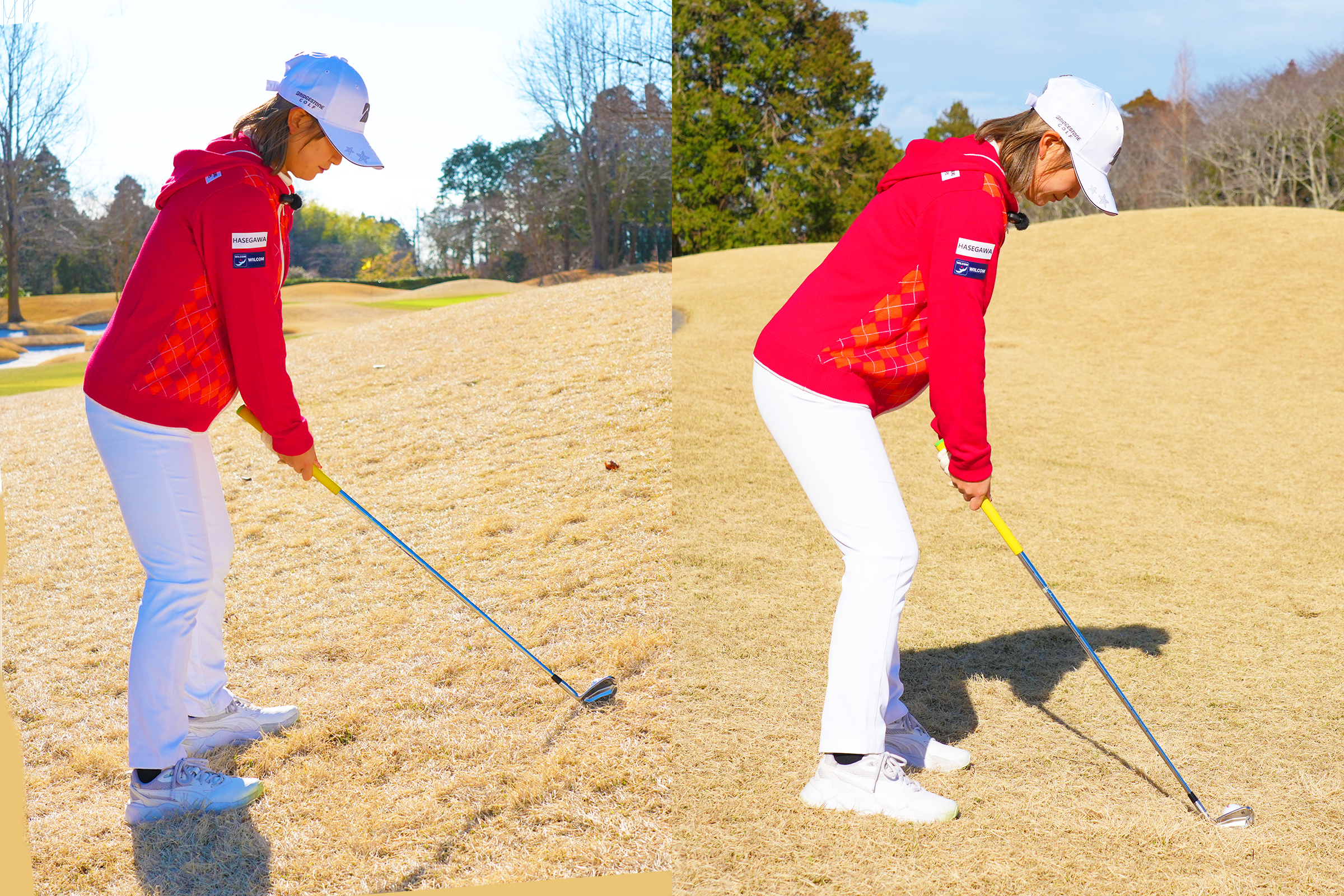 傾斜ラフから「乗らない…」を卒業！ つま先上がり・下がりの基本とコツ 平塚新夢