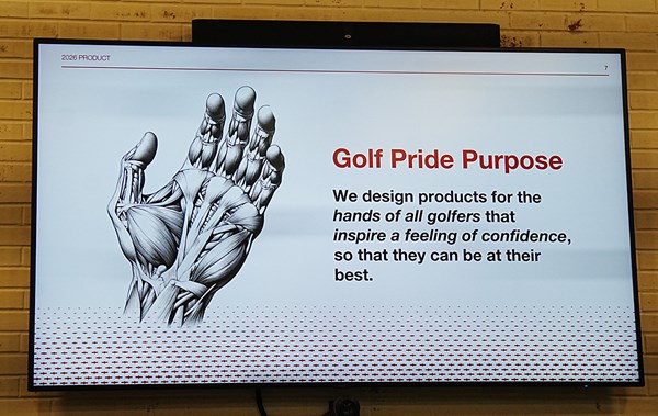 2026年 ゴルフプライド特集 すべてのゴルファーの手に自信を与え、最高のパフォーマンスを発揮できるよう、製品をデザインしているという