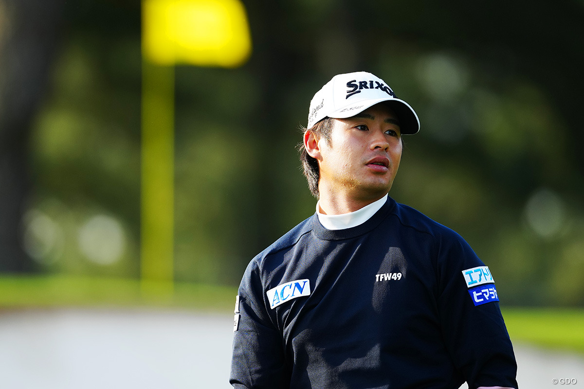 アイアンを池に落とし「沈まなくて良かった（笑）」 片岡尚之は合計49ホールの事前チェック