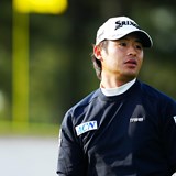 アイアンを池に落とし「沈まなくて良かった(笑)」 片岡尚之は合計49ホールの事前チェック