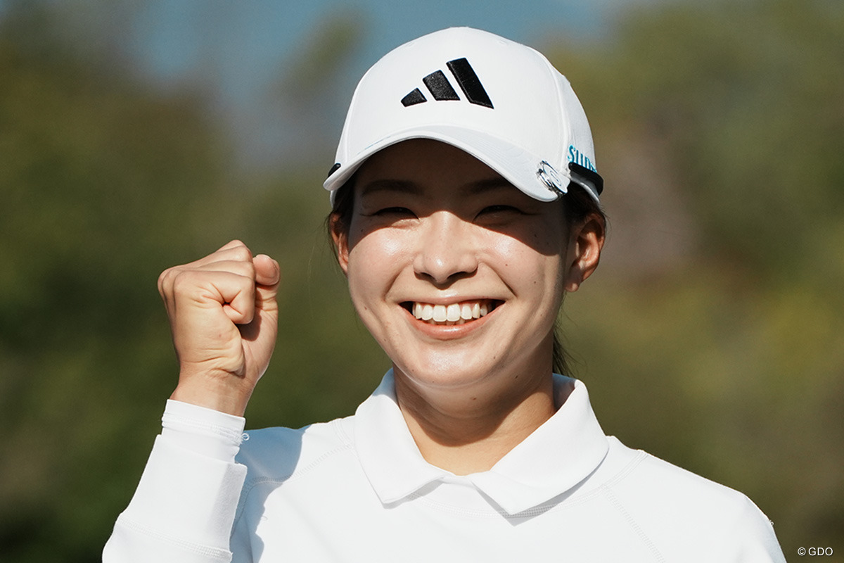 「自分もおしとやかに…」渋野日向子は今季国内ツアー初戦で注目組に