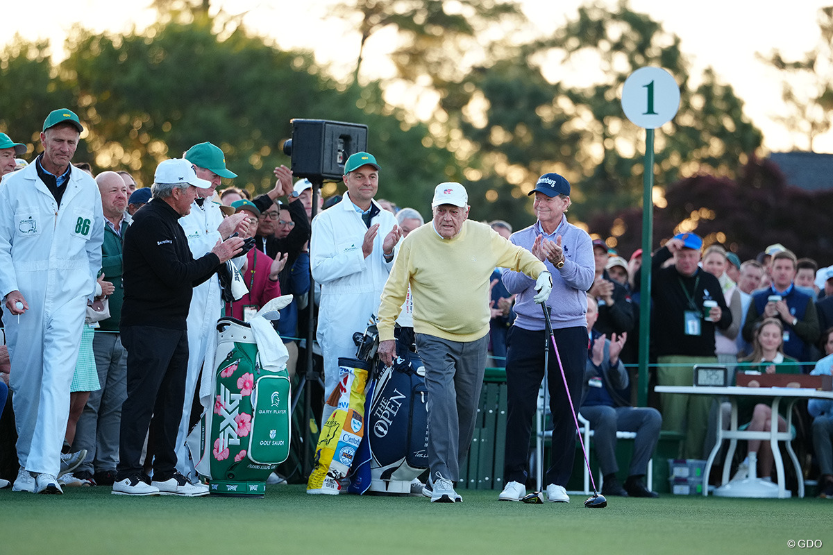 【マスターズ開幕】名誉スターター3人が号砲 松山英樹は午後11時19分スタート