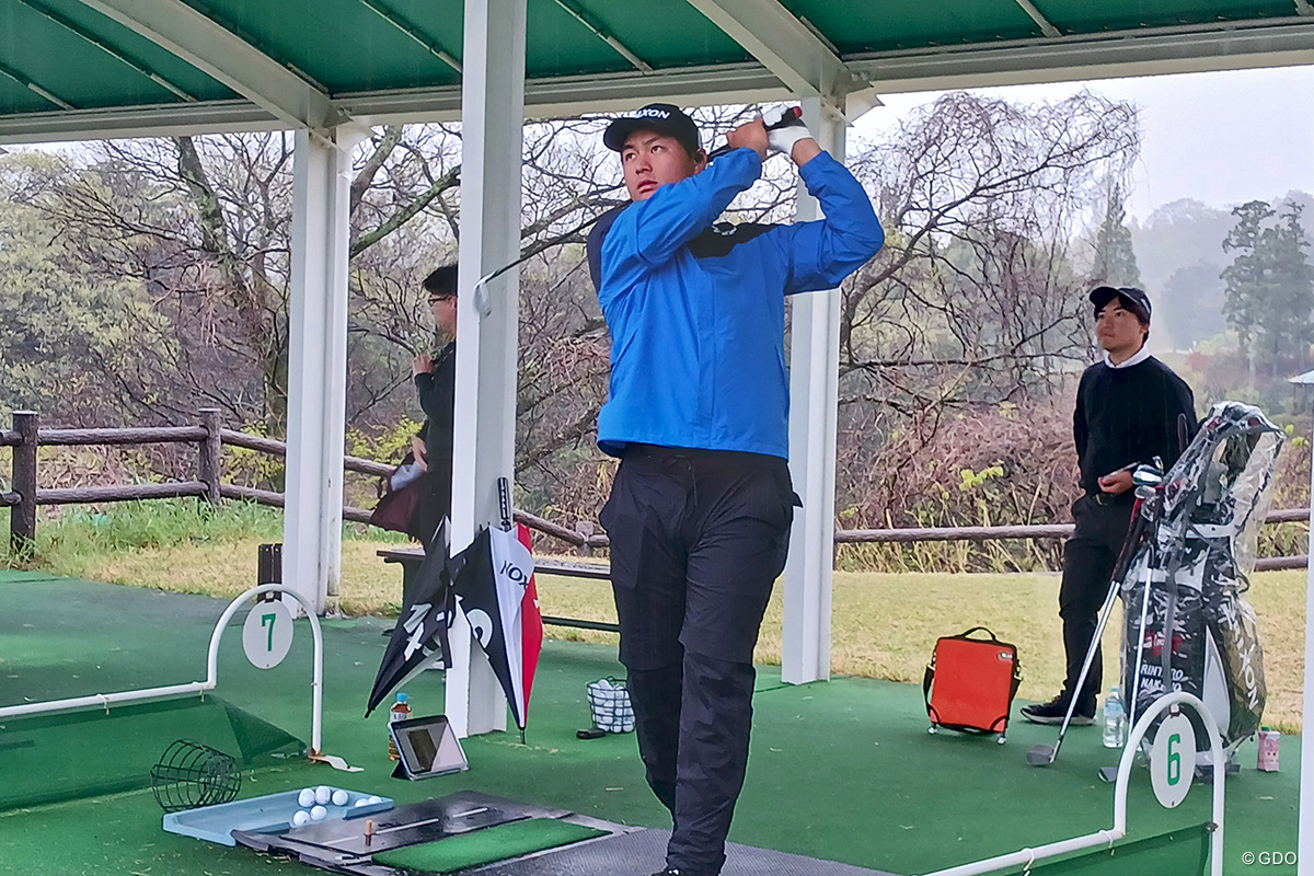 ジャンボさんの教え「地道な練習の先に優勝がある」 雨天中止のコースに一番乗りした中野麟太朗