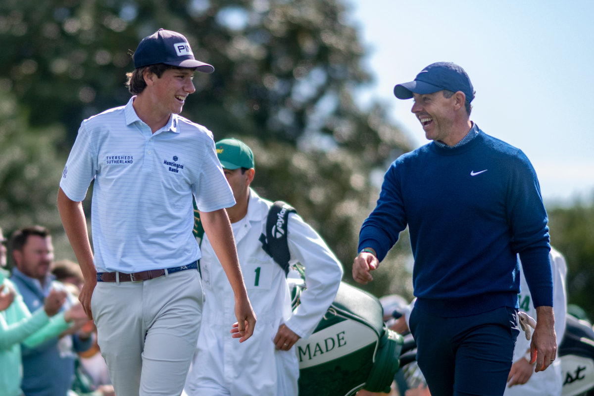 マキロイのボールをキャッチした少年は10年後、マスターズで一緒にプレーした