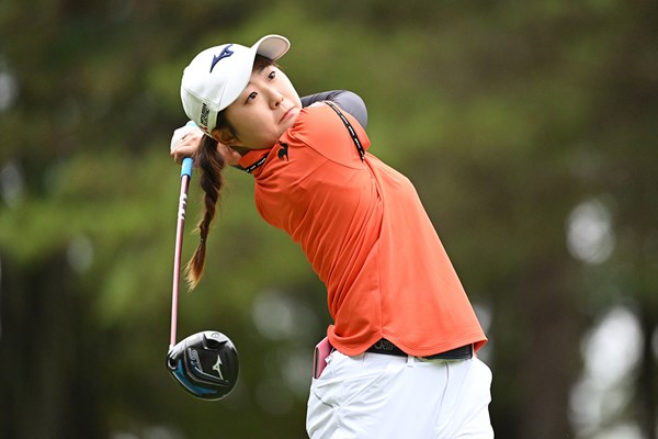 2026年 富士フイルム・スタジオアリス女子オープン 初日 稲垣那奈子 コースレコードに並ぶ「65」で飛び出した稲垣那奈子 (Atsushi Tomura/Getty Images)