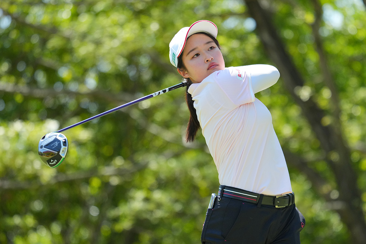 ウー・チャイェンが単独首位浮上 1打差に安田祐香ら4人 渋野日向子は予選落ち