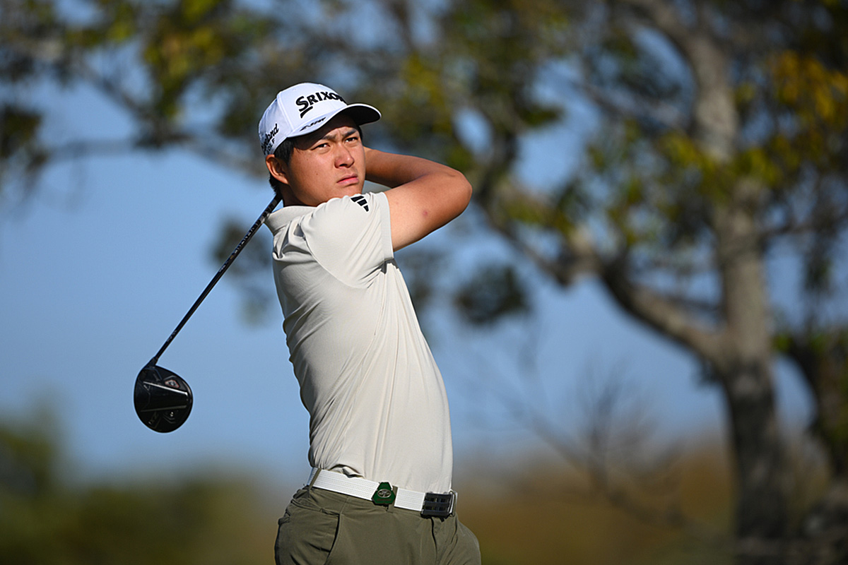 中野麟太朗は「ノドと頭が痛くて」“直ドラ”で池ポチャまでして…フィールドベストタイ「66」