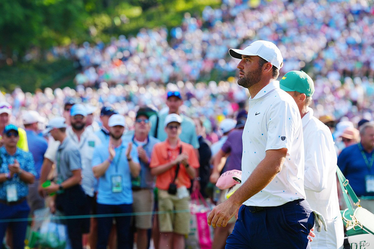 マスターズ史上初の週末ノーボギー シェフラーは12打差からマキロイを追い詰めた