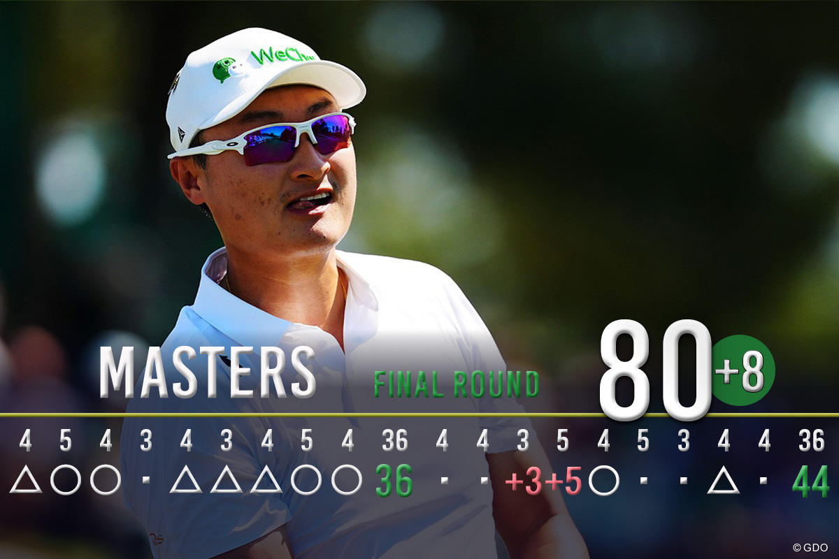 パー3で「6」、パー5で「10」 中国の30歳が優勝争いからアーメンコーナーで崩壊