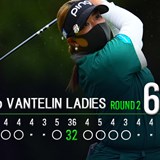 鈴木愛が大会コース記録の「63」 高橋彩華と並んで首位浮上