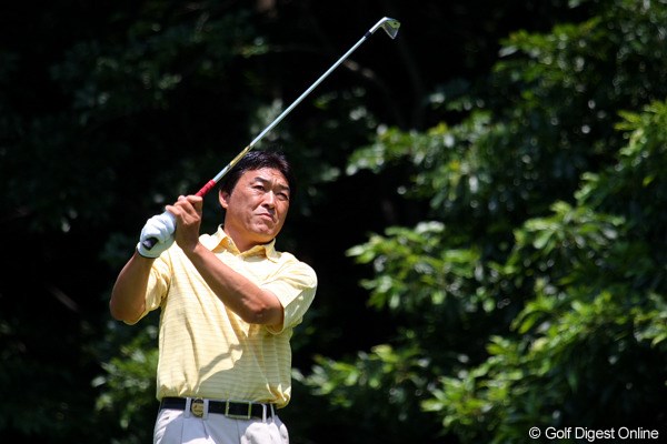 2011年 トータルエネルギーCUP PGAフィランスロピーシニアトーナメント 初日 羽川豊