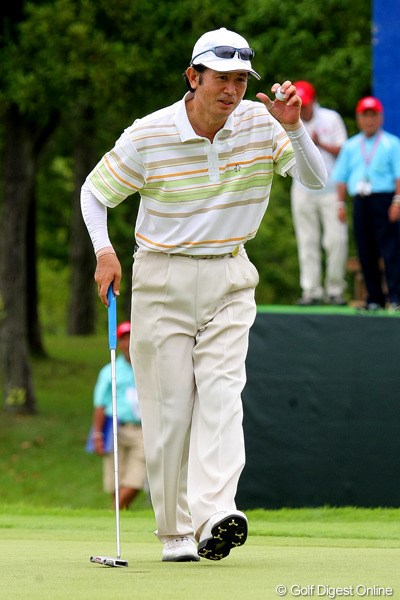 2011年 トータルエネルギーCUP PGAフィランスロピーシニアトーナメント 初日 牧野裕