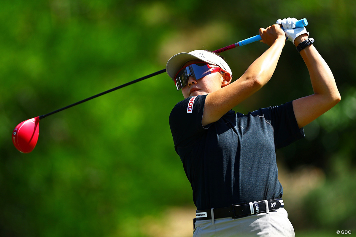 【速報】岩井千怜は2つ落として後半へ 世界10位が首位快走