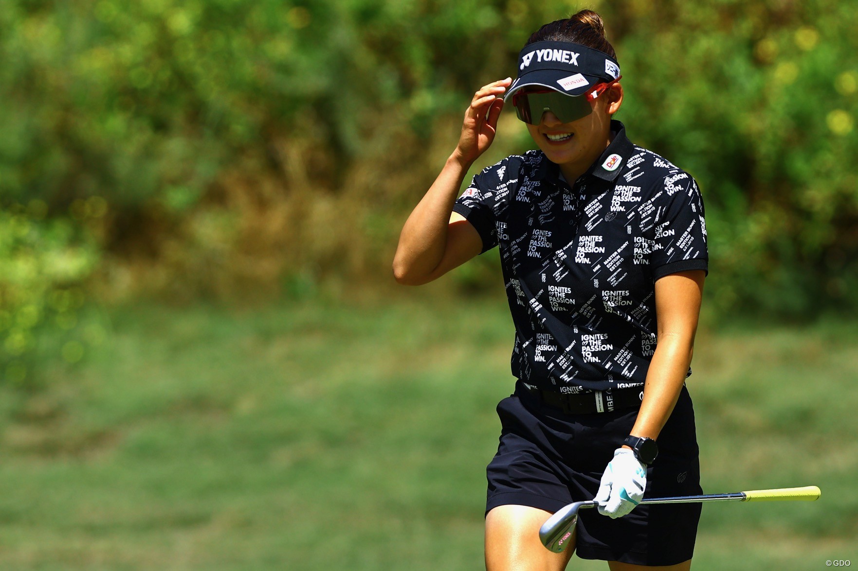 【速報】米ツアー2勝目へ岩井千怜が前半1アンダー 首位と5打差で残り9ホール