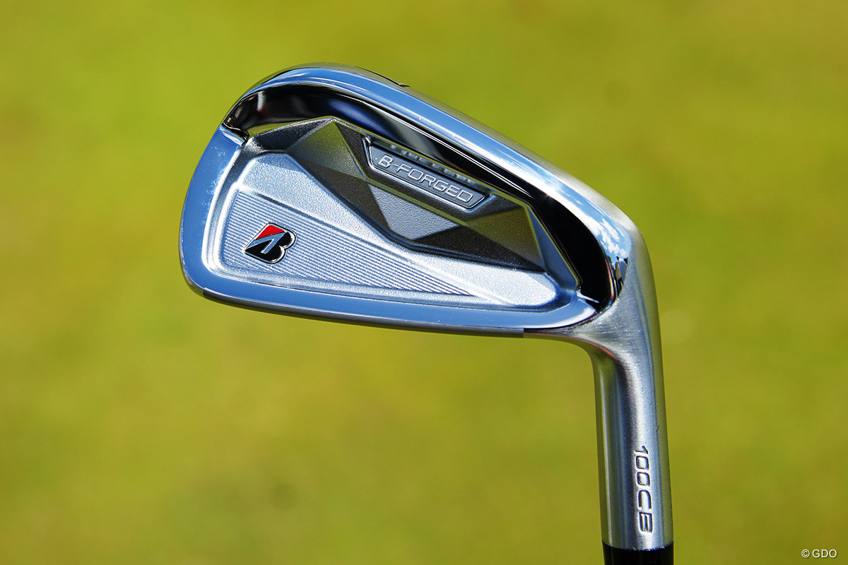 新モデルか？ ブリヂストンのツアー系キャビティアイアン発見「B-FORGED 100CB」