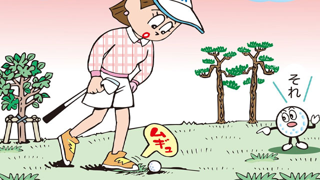 手前の芝を踏むのってアリ？