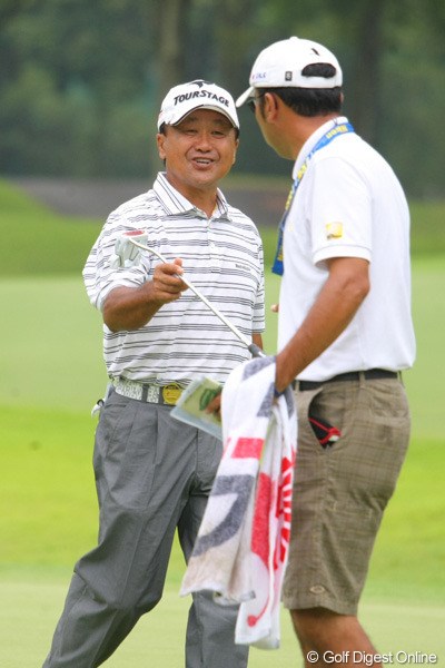 2011年 トータルエネルギーCUP PGAフィランスロピーシニアトーナメント 2日目 倉本昌弘