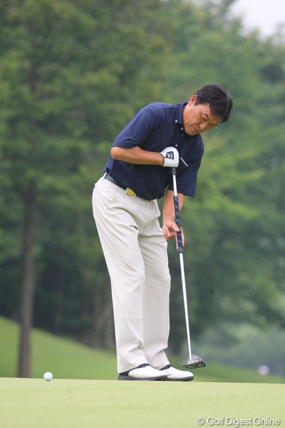 2011年 トータルエネルギーCUP PGAフィランスロピーシニアトーナメント 2日目 羽川豊