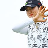 「お恥ずかしい(笑)」原英莉花は初日前半“+4”からメジャー初の予選通過