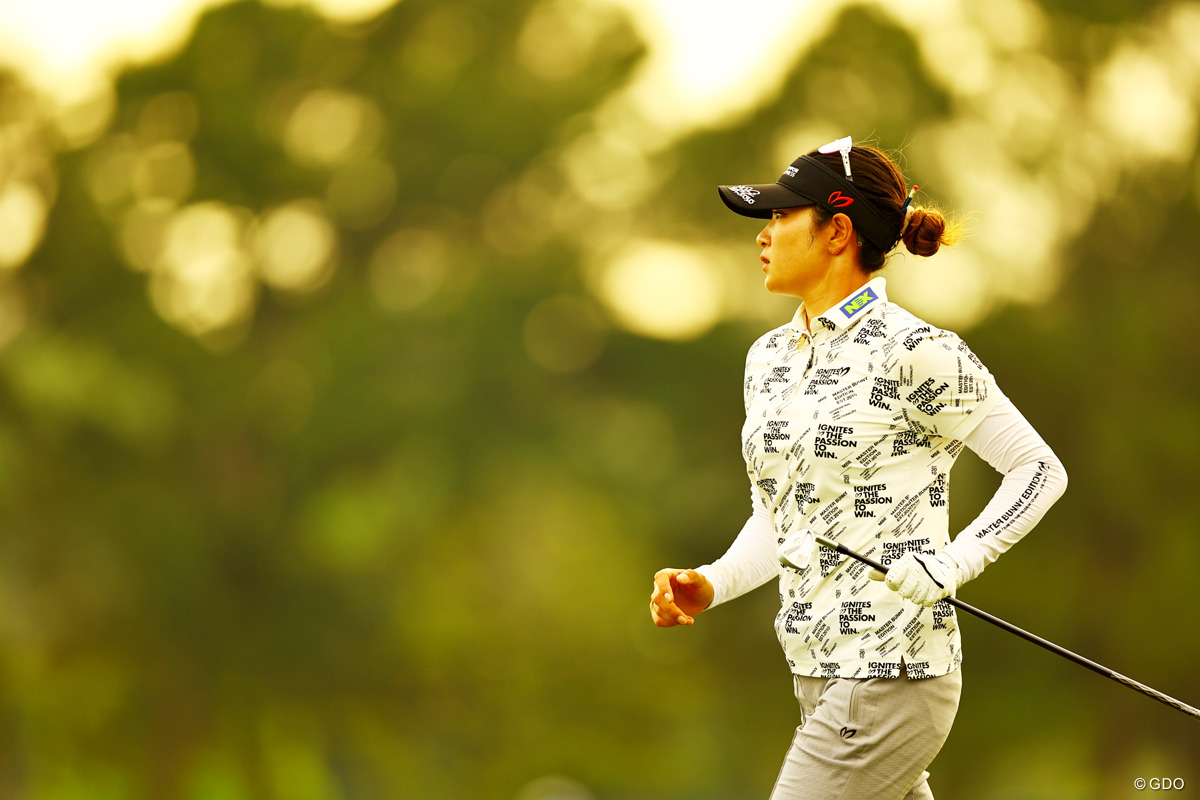 画像詳細 2026年 シェブロン選手権 2日目 原英莉花 「お恥ずかしい（笑