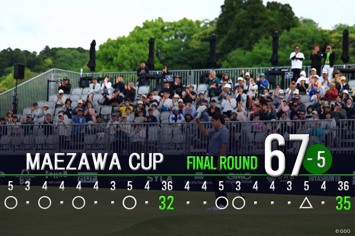 2026年 前澤杯 MAEZAWA CUP 最終日 米澤蓮