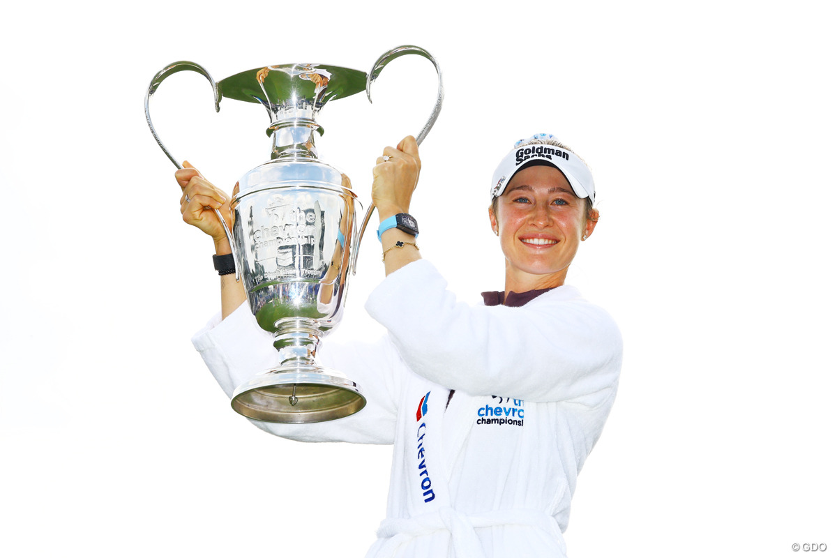 ネリー・コルダが5打差独走でメジャー3勝目 12位に竹田麗央と勝みなみ