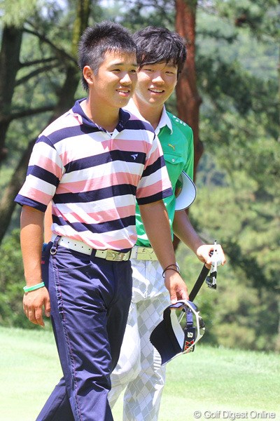2011年 日本アマチュアゴルフ選手権競技 4日目 伊藤誠道＆浅地洋佑