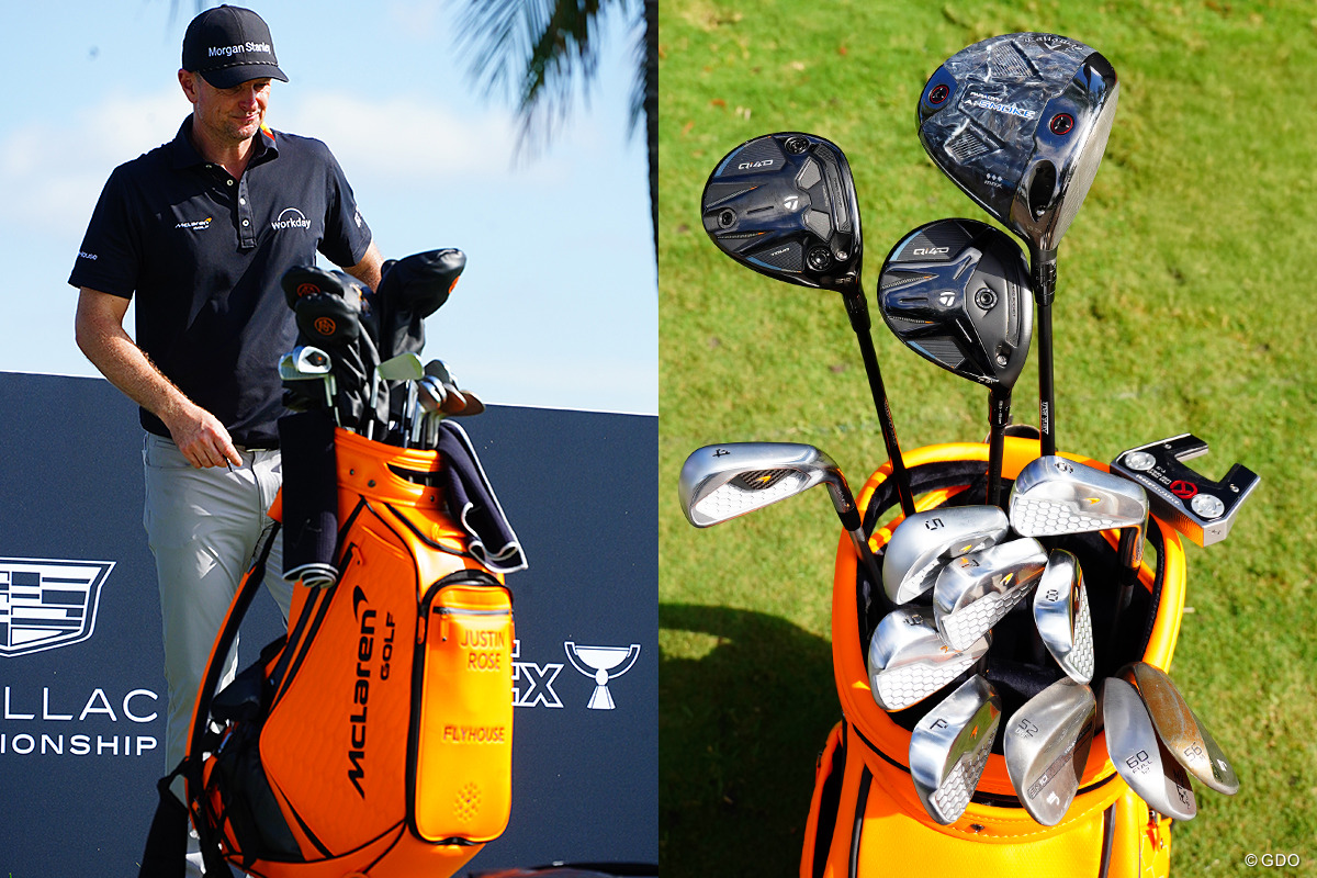 マクラーレンとゴルフクラブ使用契約 これがジャスティン・ローズの新アイアン