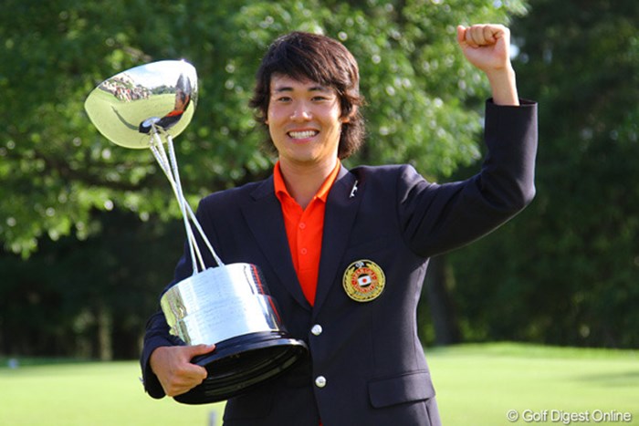 36ホールを戦い抜き、櫻井勝之が初タイトル獲得 2011年 日本アマチュアゴルフ選手権競技 最終日 櫻井勝之
