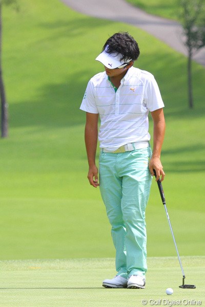 2011年 日本アマチュアゴルフ選手権競技 最終日 浅地洋佑 パッティングも決まらず苦しいラウンドだったが古田を振り切り3位に