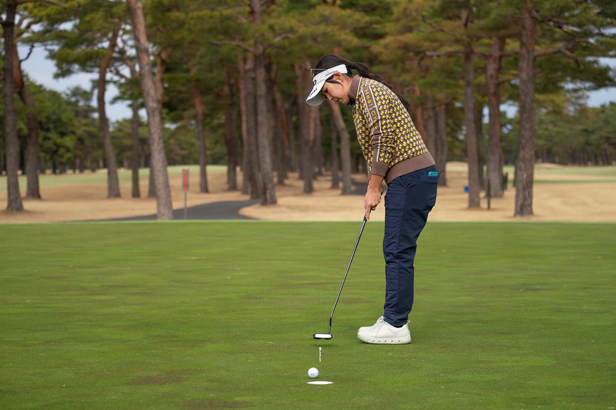「カップを外す練習」できていますか？切れるラインの鉄板メニュー【青木瀬令奈のThe Putting World#10】 ラインに乗ってカップに吸い込まれる