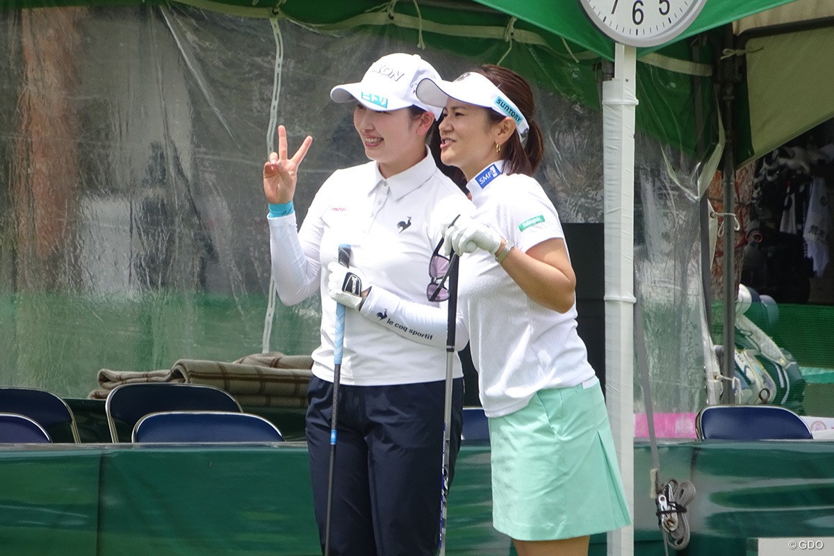 2026年 ワールドレディスチャンピオンシップサロンパスカップ 事前 小祝さくら 宮里藍