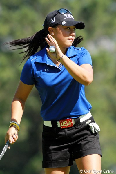 2011年 全米女子オープン 3日目 ダニエル・カン フロリダ州出身の18歳。ペパーダイン大学ゴルフ部。10年全米アマ優勝。＋7で予選通過。テコンドー黒帯2段
