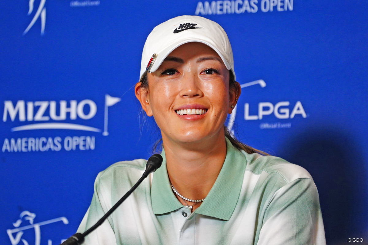 愛娘からミッシェル・ウィへの宿題 ジュニアゴルファーに諭した「責任