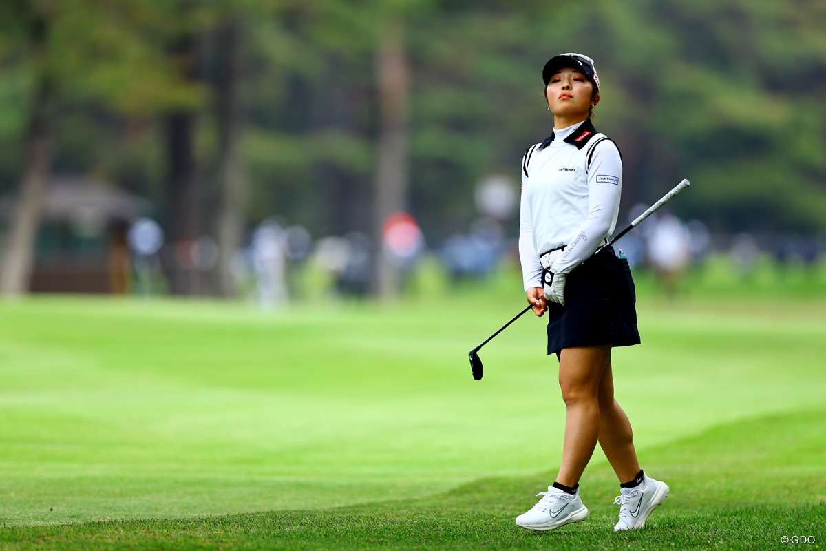 腰痛を抱える佐久間朱莉 “鬼門”の初日イーブンパーに「内容的にやっぱり良くない」