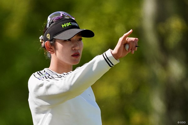 原英莉花が上位で第1ラウンドの終盤へ