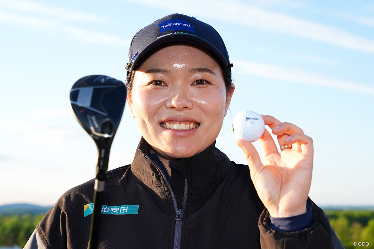 おろしたてのUTで米女子ツアー初のエース達成 勝みなみ「いい一年になりそう」