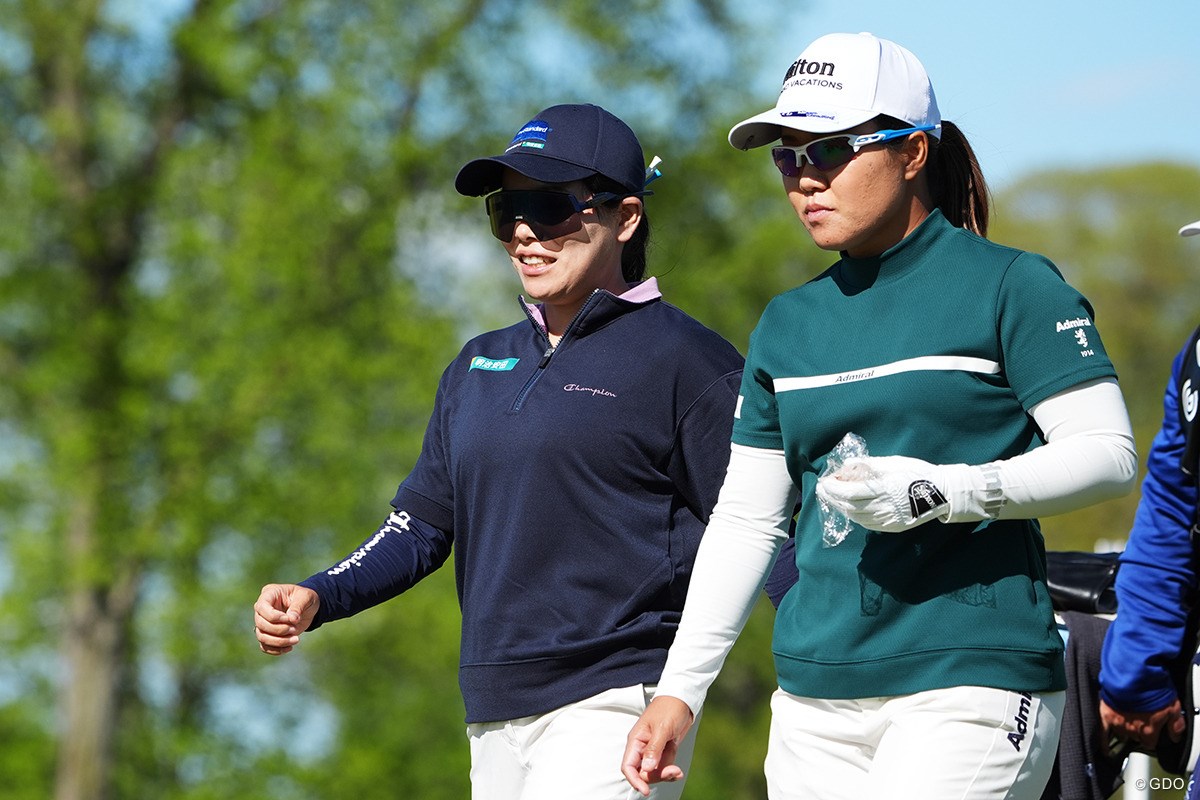 2026年 みずほアメリカズ・オープン 初日 勝みなみ 畑岡奈紗